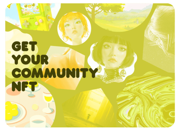 GET YOUR COMMUNITY NFT